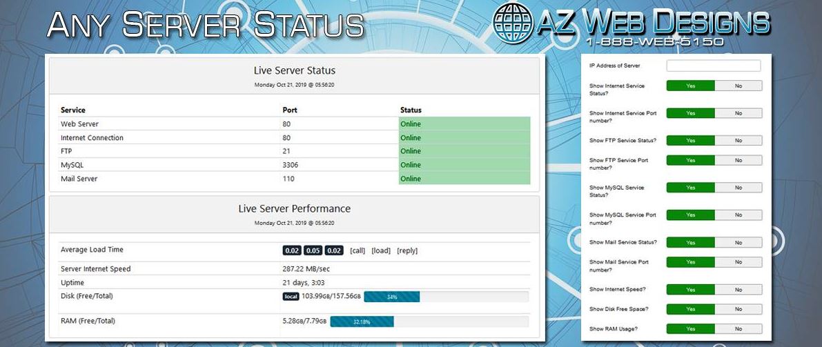 any server status