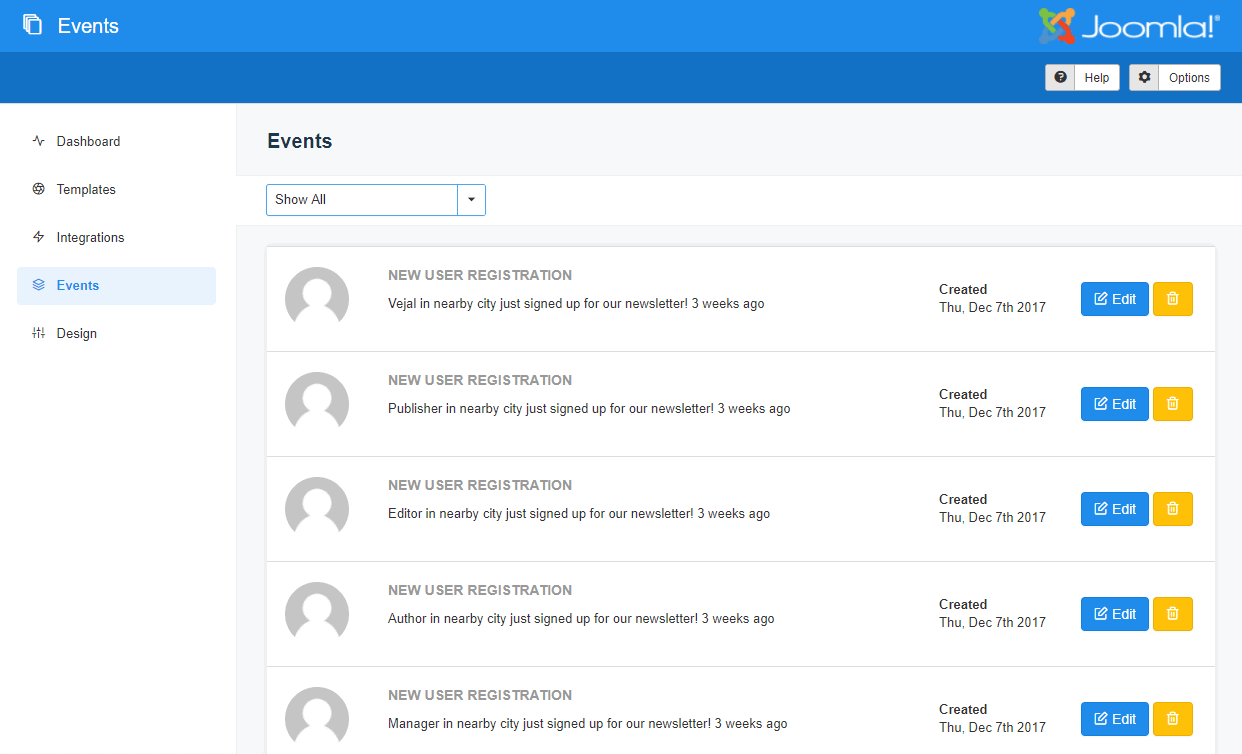 events
