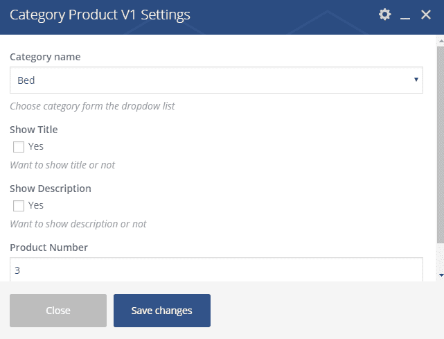 Category Product v1