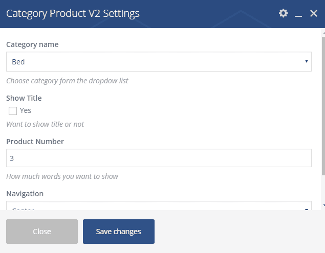 Category Product v2