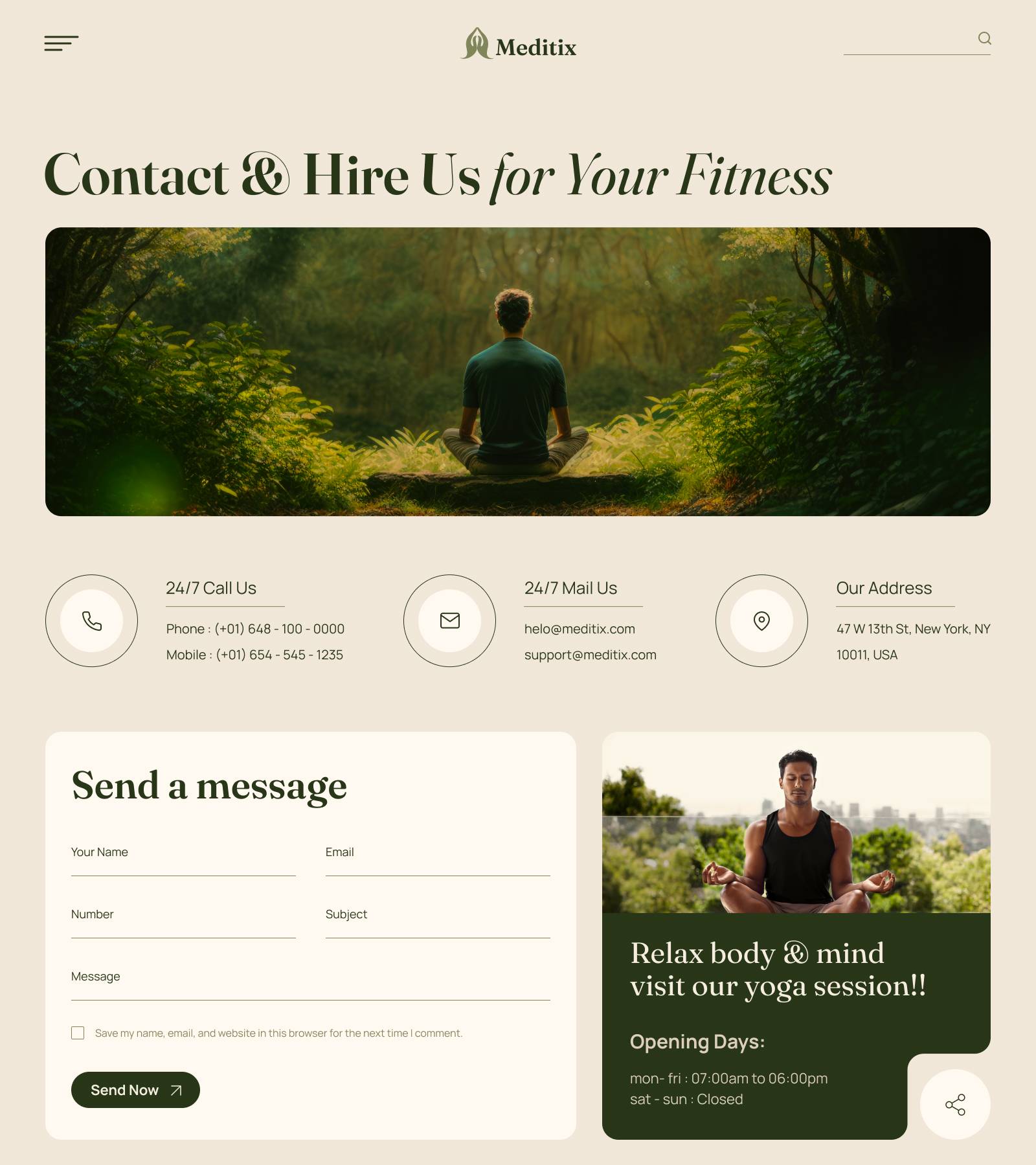 contact