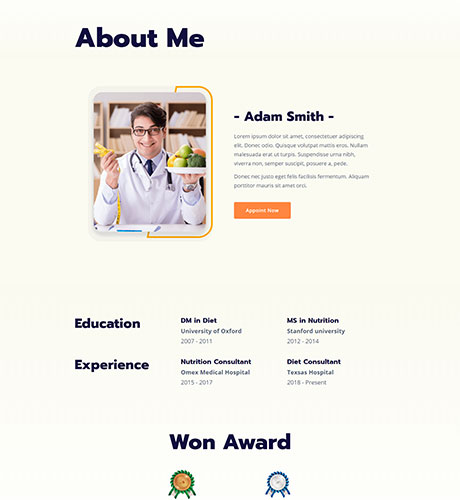 About - Dietitian