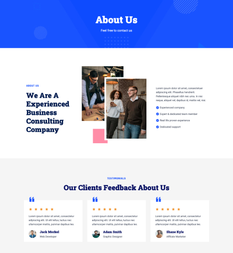About - Business Consultation