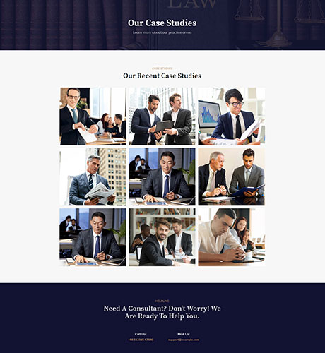 Case Studies - Law Firm