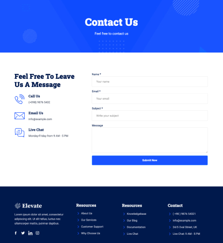 Contact - Business Consultation