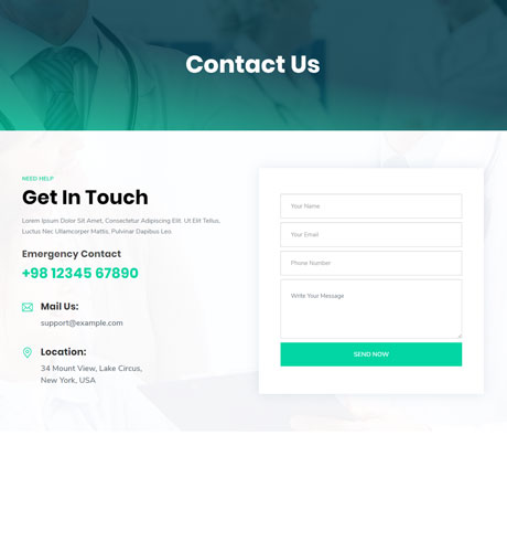 Contact - Health & Medical
