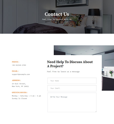 Contact - Interior Design