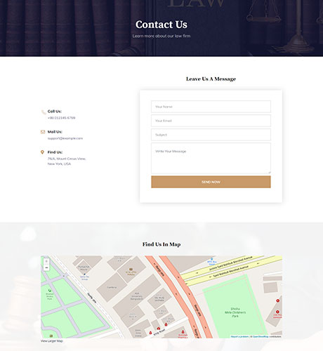 Contact - Law Firm