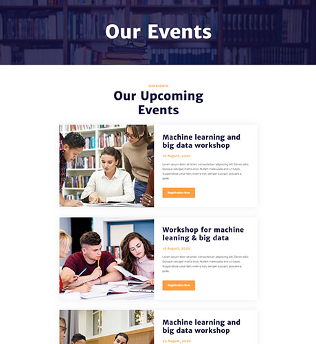 College - Events