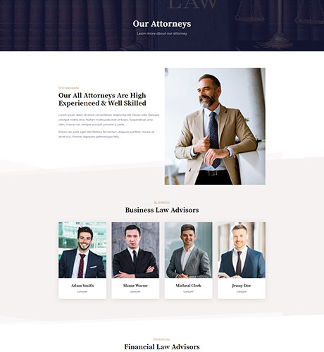 Our Attorneys - Law Firm