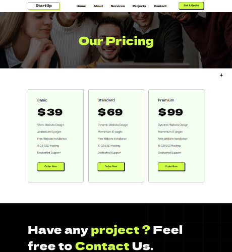 Startup - Pricing