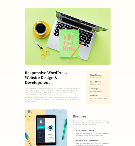 Project Details - Digital Agency