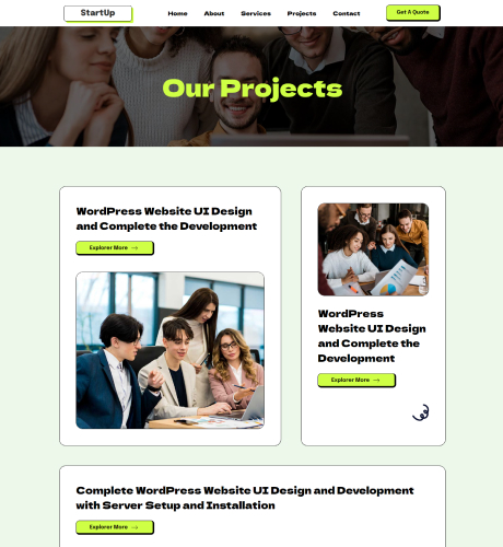 Startup - Projects