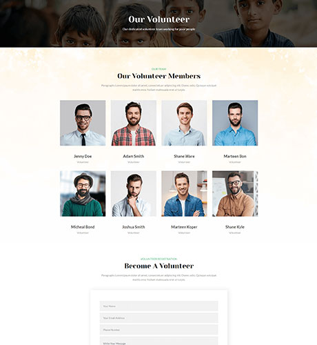 Volunteer - Charity
