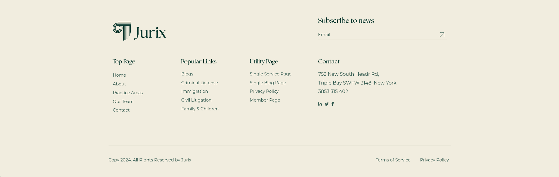 footer