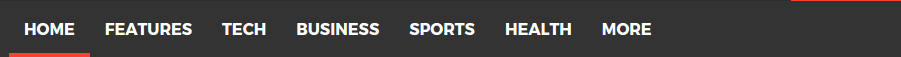 NewsKit Header Menu Frontend