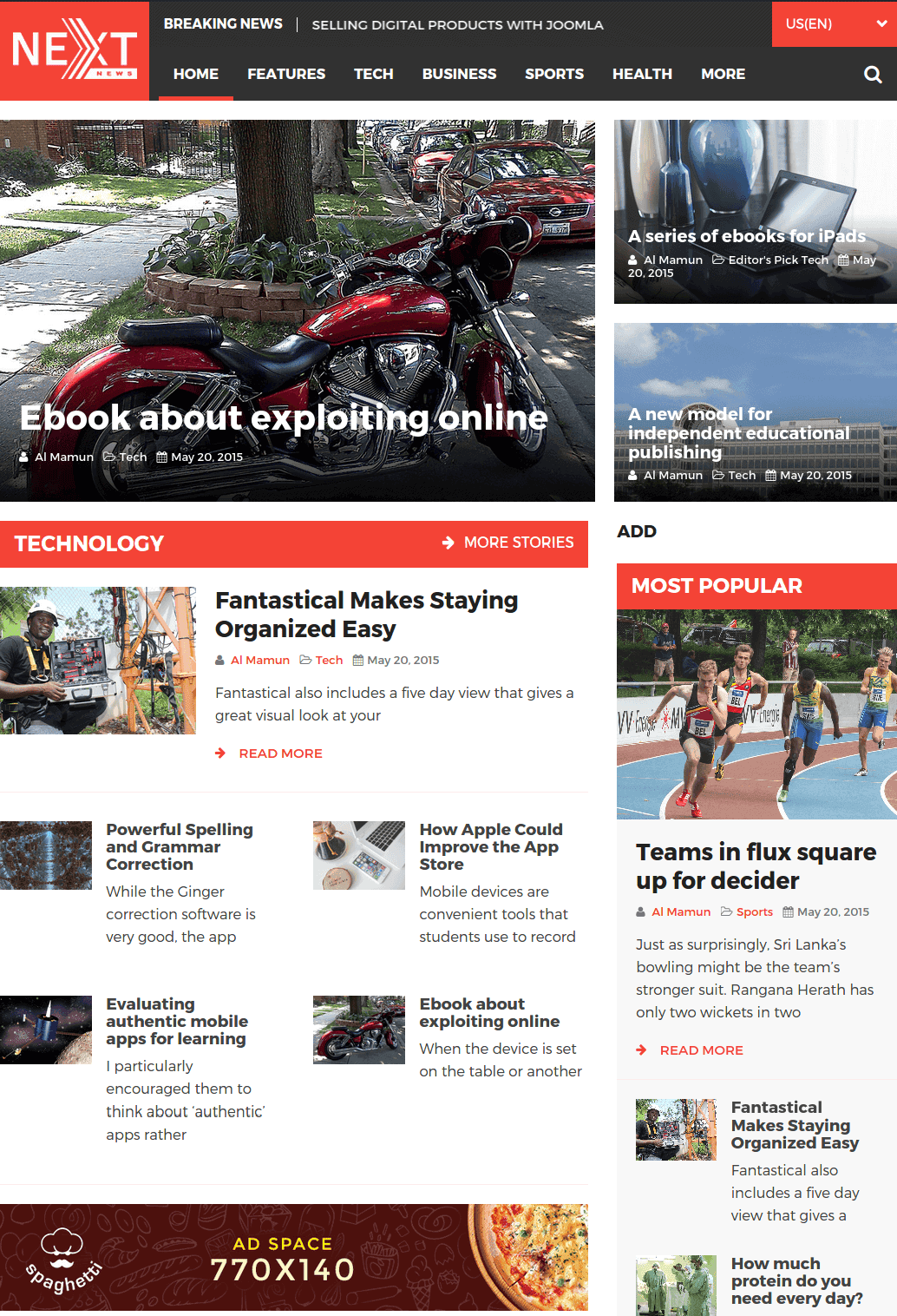 Homepage