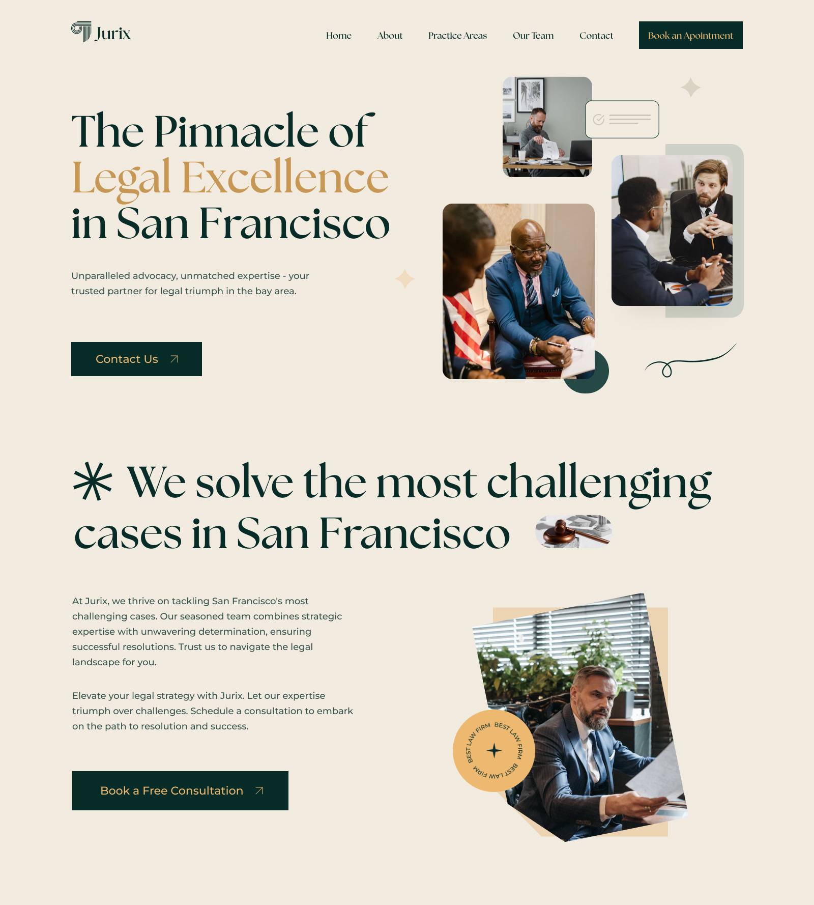 home page