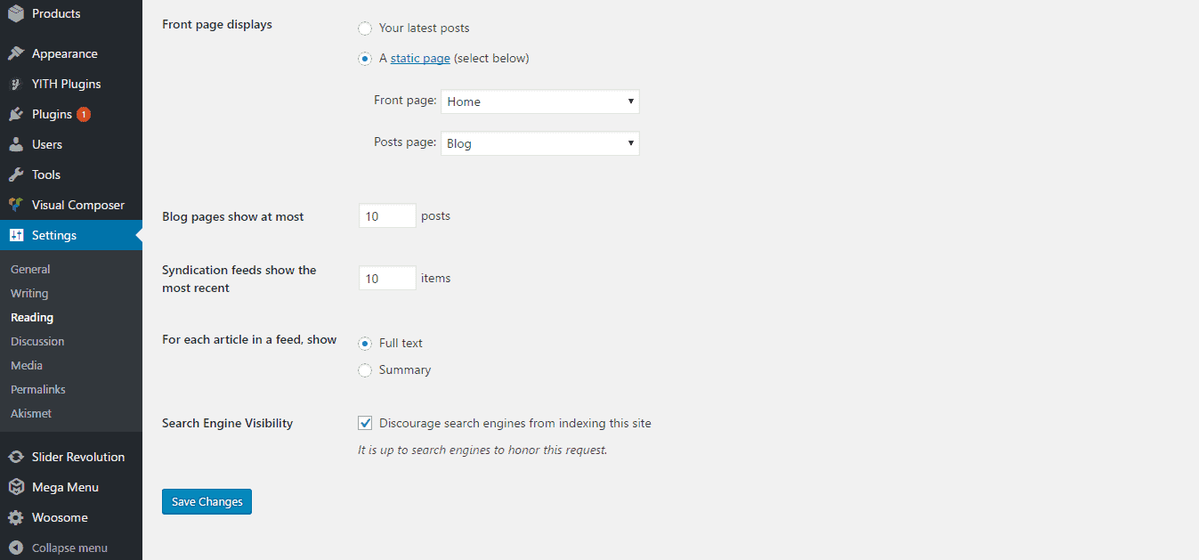 Homepage