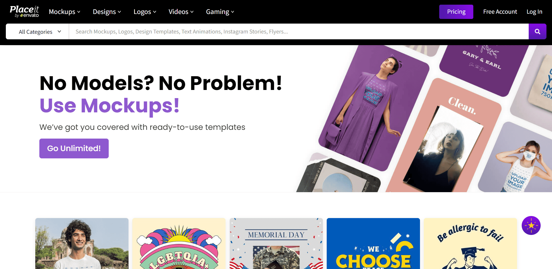 Make Mockups Logos Videos and Designs in Seconds