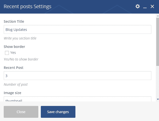 Recent Posts