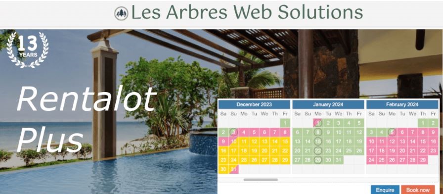 rentalot plus booking