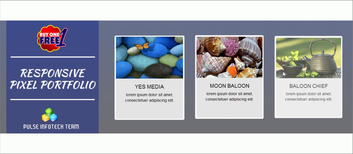 responsive pixel portfolio