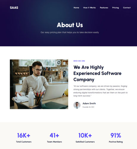 SaaS - About
