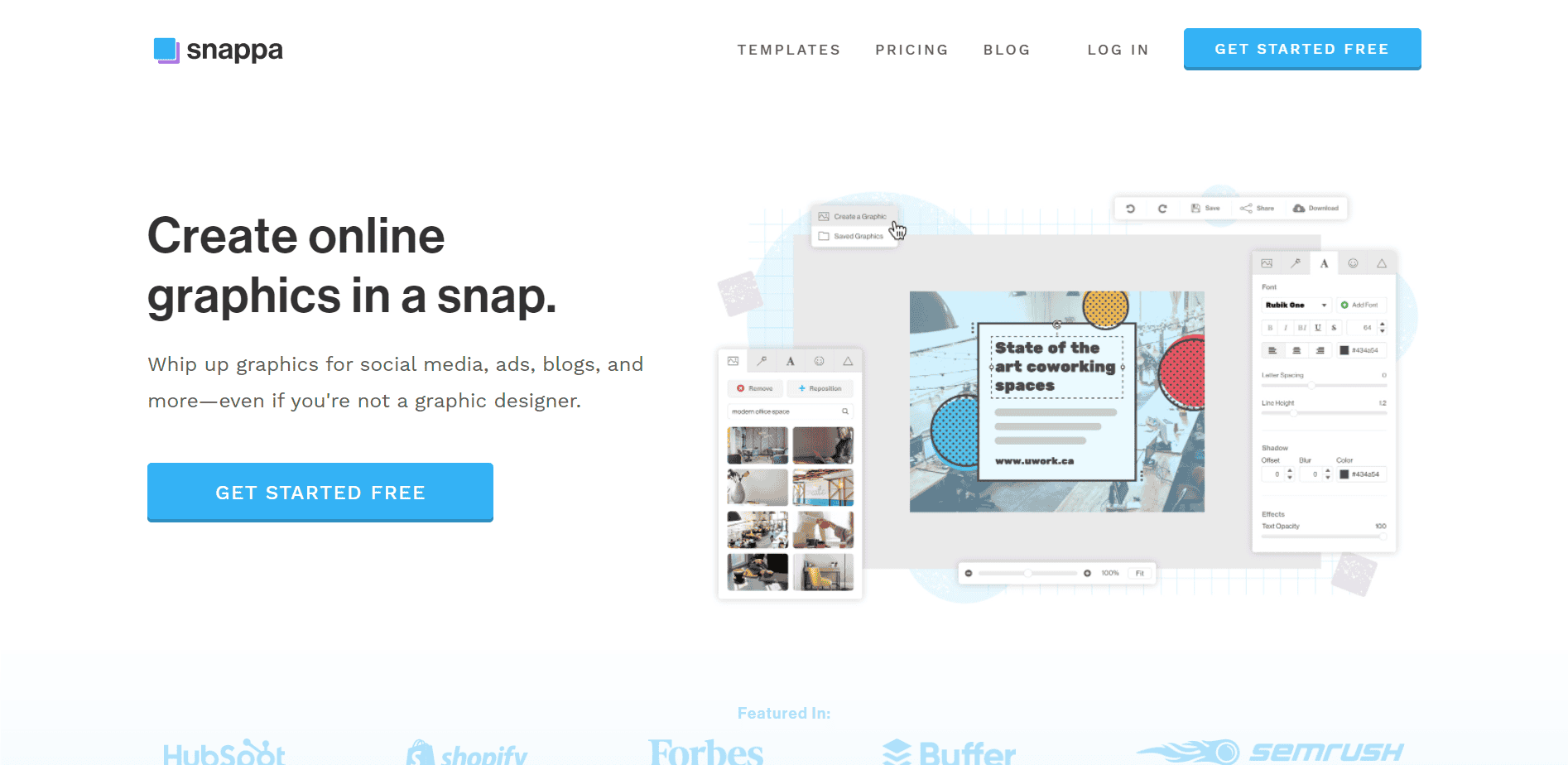Snappa Quick Easy Graphic Design Software