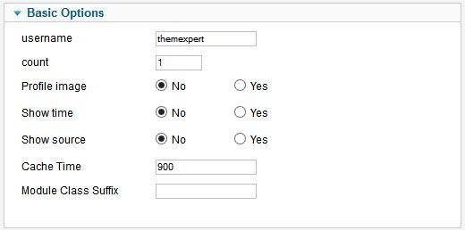 Tweet settings